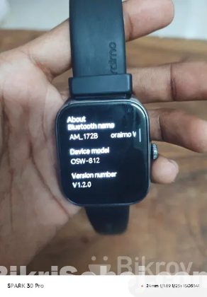 oraimo Watch Nova AM AMOLED Screen Curved Cover Smart Watch
